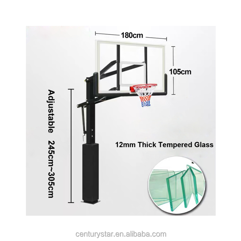High Quality Tempered Glass Ba - Basketball Hoop recension och pris