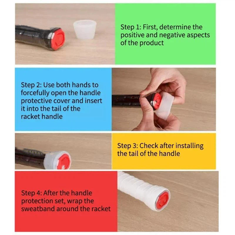Tennis Racket Handle End Cover - Tennis Racket recension och pris