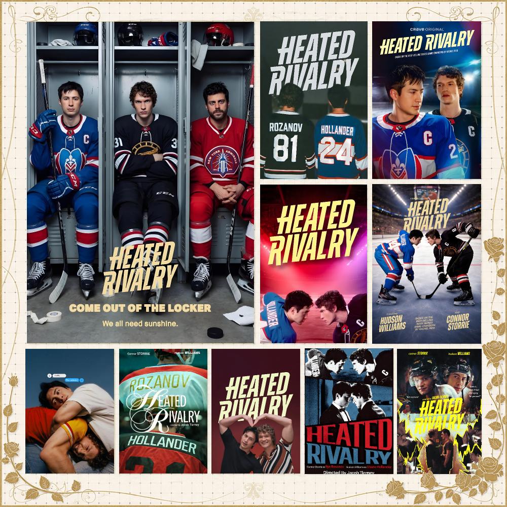 Series H-Heated Rivalry Sports - Sports Equipment Poster recension och pris